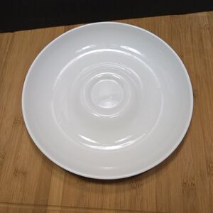 Pfaltzgraff Chip and Dip Platter, All White